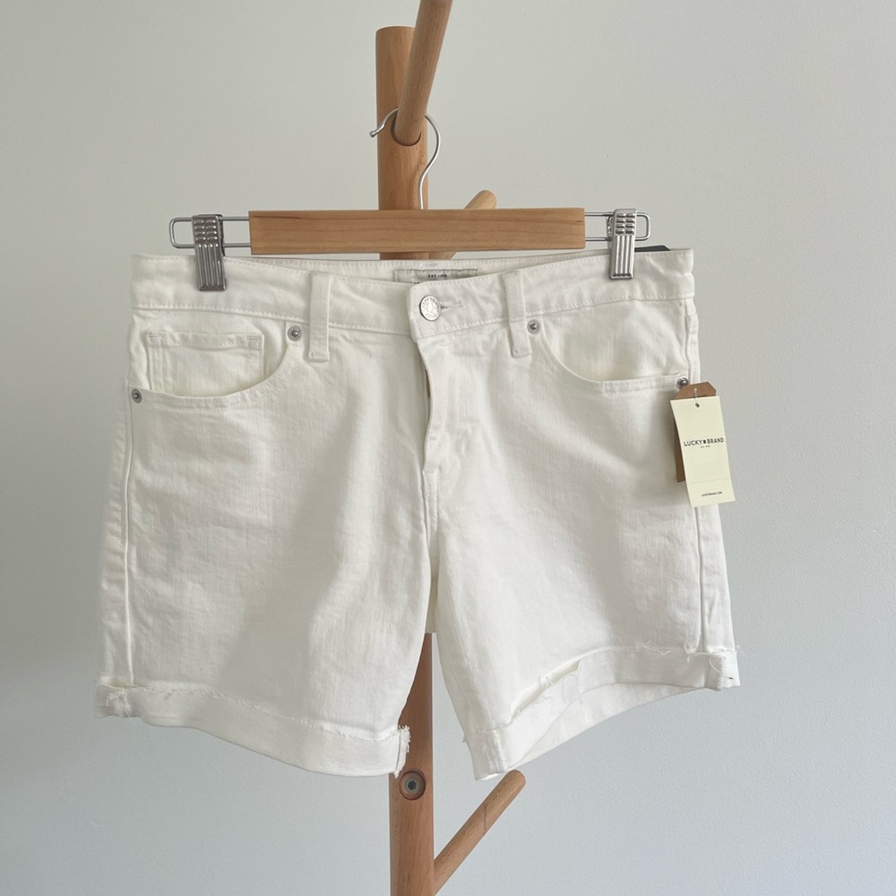NWT Size 2/26 White Lucky Brand Denim Shorts